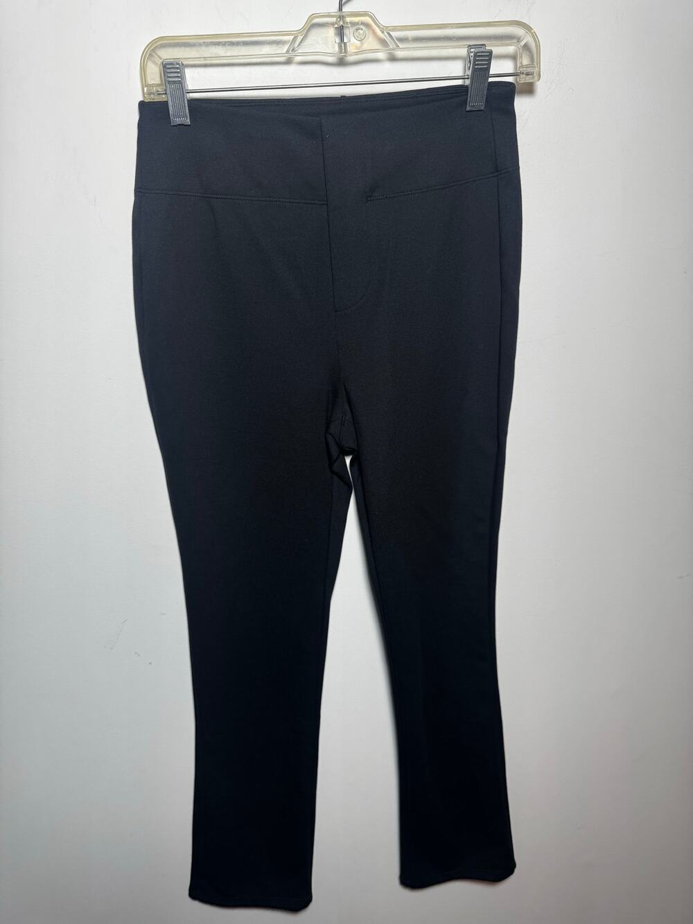 Halara Black 7/8 High Waisted Tummy Control Casual Work Pants Pockets Small S